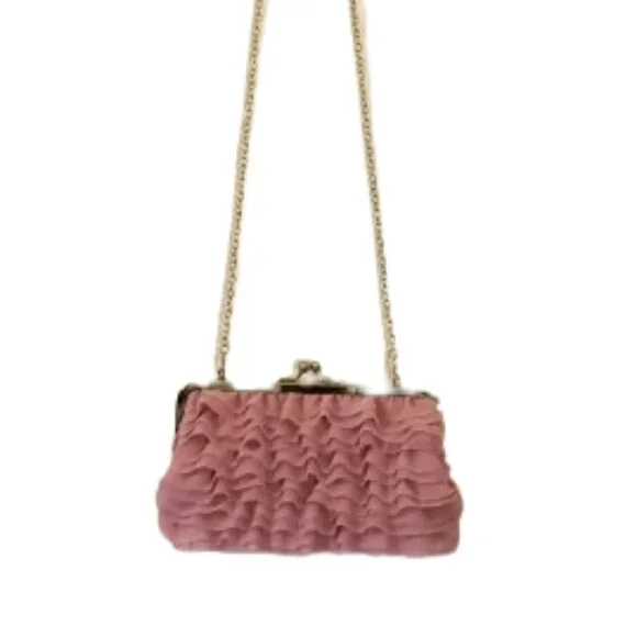 NWT Kate Landry Pink Ruffle Bag - Picture 6 of 8
